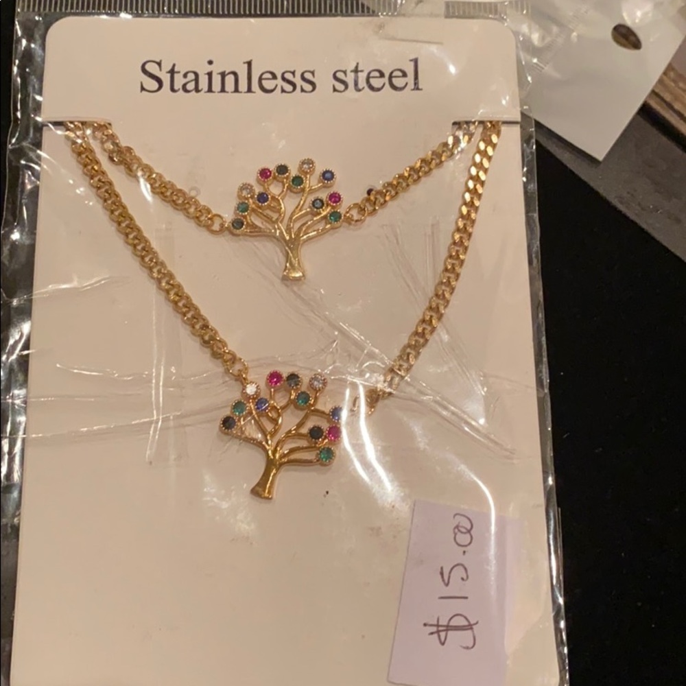 Beautiful necklace and bracelet